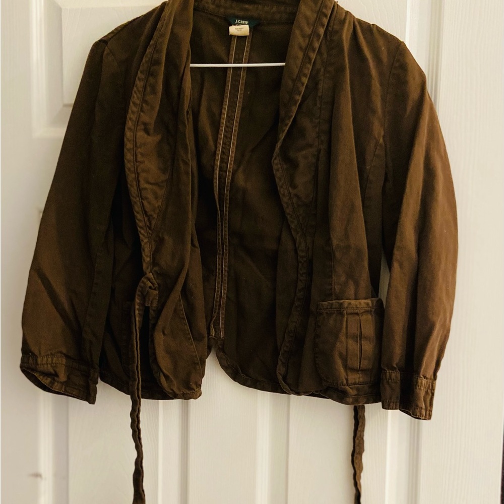 J. Crew Dark Brown Utility Jacket